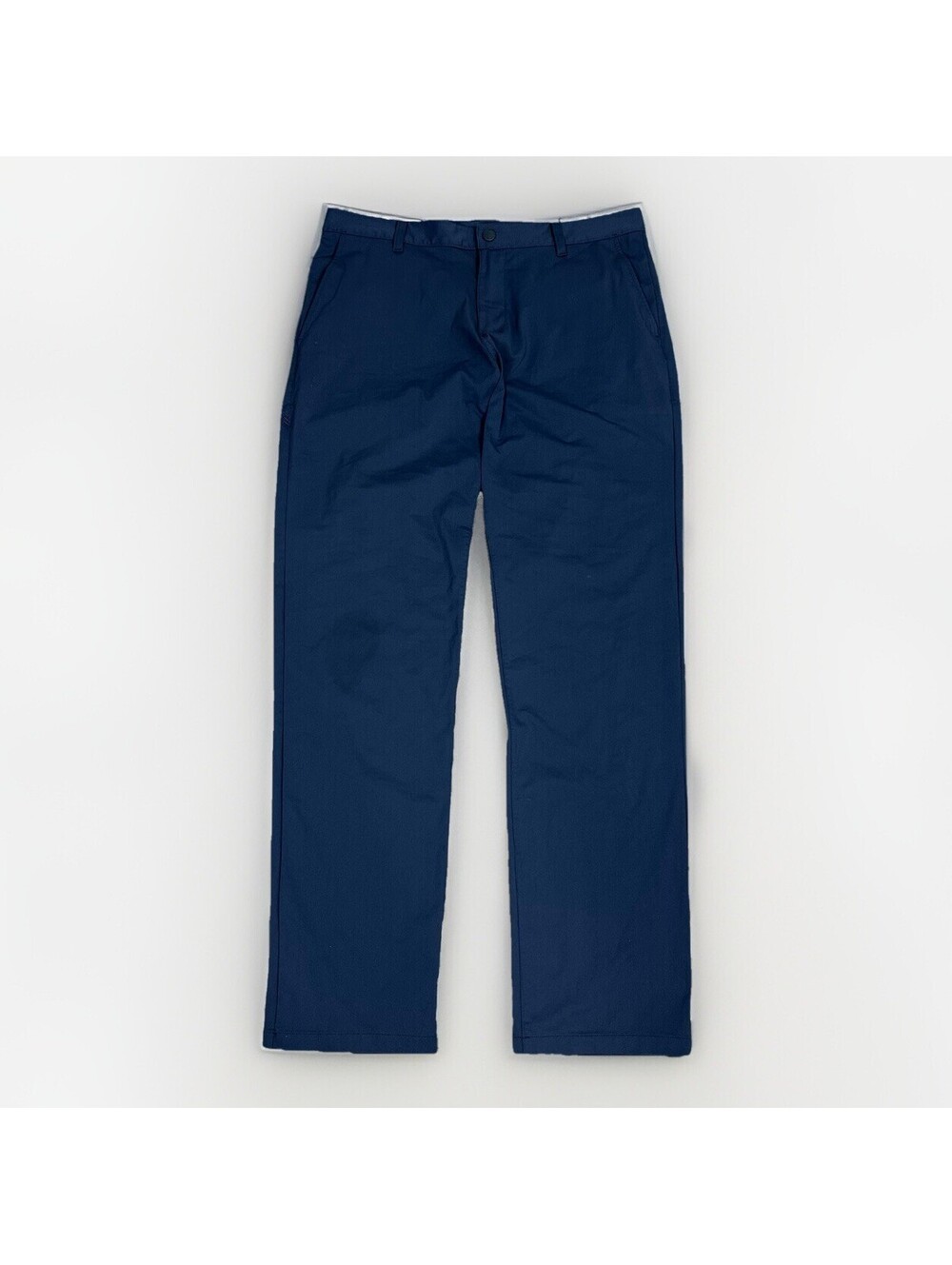 RHONE Mens 5- Pocket Commuter Pants Navy Blue Slim 34x32 Golf Tech Chino Pants - Picture 1 of 8
